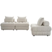 Ella 76cm Boucle Lounge Chairs (Set of 3)
